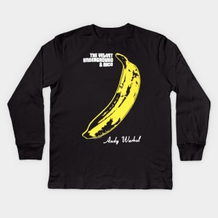 Velvet Underground - Experimental Energy Kids Long Sleeve T-Shirt